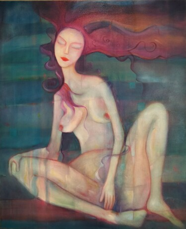 VOLUPTÉ Peinture intitulée "VOLUPTÉ" par Philippe Graillot (TORGALLI), Œuvre d'art originale, Huile