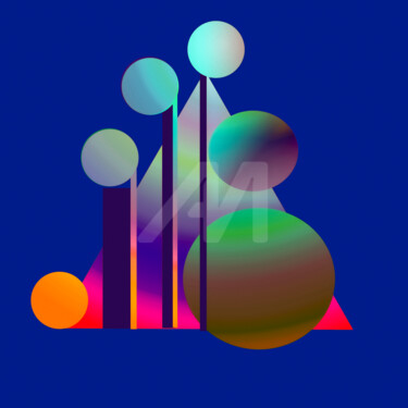 Arts numériques intitulée "LABERINTO DE SEDUCC…" par Susan Wildner, Œuvre d'art originale, Peinture numérique