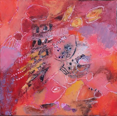 Peinture intitulée "OMNIS" par Jacqueline Pizano, Œuvre d'art originale, Acrylique Monté sur Châssis en bois