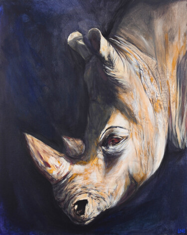 Peinture intitulée "Dans la lumière" par Helena Monniello, Œuvre d'art originale, Acrylique