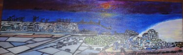 绘画 标题为“port de demain” 由Bruno Grégory (BG), 原创艺术品, 丙烯