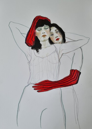Dibujo titulada "I will remember You" por Izawera, Obra de arte original, Lápiz