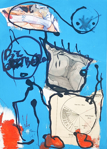 Dessin intitulée "29" par Morgan Merrheim, Œuvre d'art originale, Collages