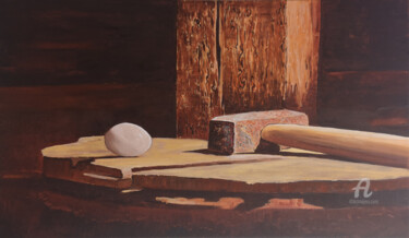 Peinture intitulée "bullismo" par Antonio Cantiello, Œuvre d'art originale, Huile Monté sur Châssis en bois