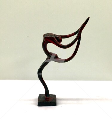 Flow010 Sculpture intitulée "Flow010" par Ghyslaine Leonelli, Œuvre d'art originale, Résine