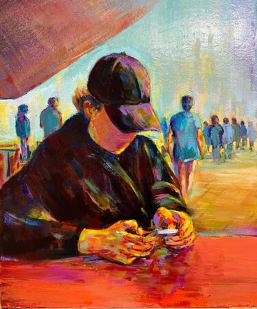 "seul" başlıklı Tablo Charles Tapiero tarafından, Orijinal sanat, Akrilik