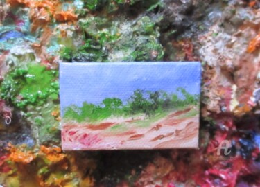 Painting titled "Palette d' art" by Roberto Urbano, Original Artwork, Oil