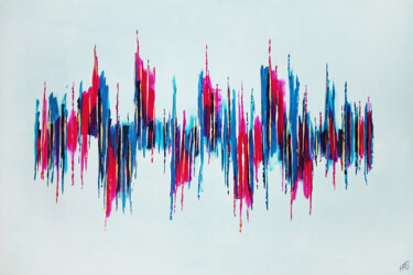 Peinture intitulée "EncéphAlocolor" par Pascal Carro (ORAK), Œuvre d'art originale, Acrylique