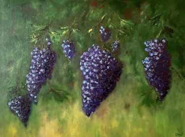 제목이 "Grape Season"인 미술작품 Tanya Hansen (TanyaSunart)로, 원작, 아크릴
