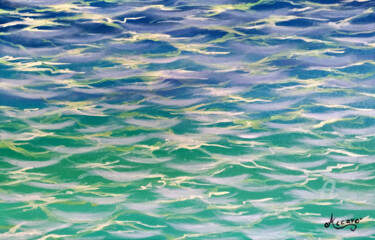 Pittura intitolato "Sfiorami appena" da Accarò, Opera d'arte originale, Olio