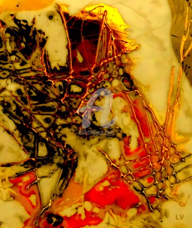 数字艺术 标题为“Abstract Porcelain…” 由Vincent Litoux, 原创艺术品, 照片蒙太奇