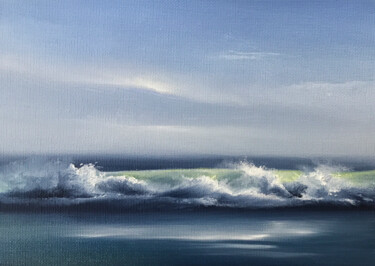 「sea-midi022」というタイトルの絵画 Francesco Antoniettiによって, オリジナルのアートワーク, オイル