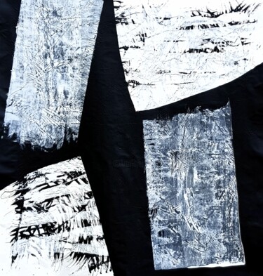 Peinture intitulée "PATCH SKIN 2" par Anne Girault Bardaud, Œuvre d'art originale, Acrylique Monté sur Châssis en bois