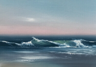 「sea-midi019」というタイトルの絵画 Francesco Antoniettiによって, オリジナルのアートワーク, オイル