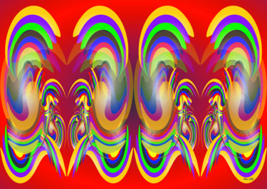 SONHEI, TINHA VOADO. TAVA MONTANDO NA FORÇA QUE ME COMANDA.. Digital Arts titled "SONHEI, TINHA VOADO…" by Reinhard Heydrich Allan De Souza Santos, Original Artwork, Digital Painting