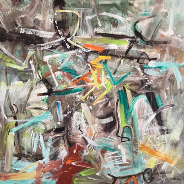 Painting titled "Melodies of the soul" by Tung Duc Pham, Original Artwork, Acrylic