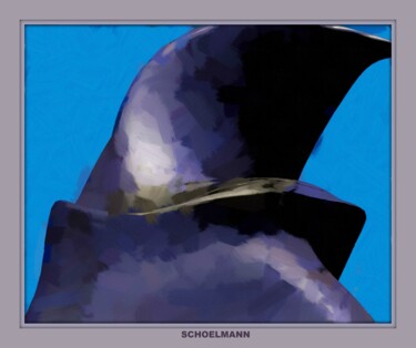 Digitale Kunst getiteld "SHARK ARK" door Schoelmann, Origineel Kunstwerk, Digitale fotografie