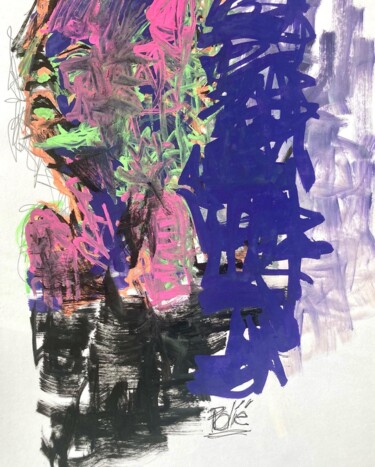 Painting titled "Wife colors" by Pierre Olié, Original Artwork, Lithography