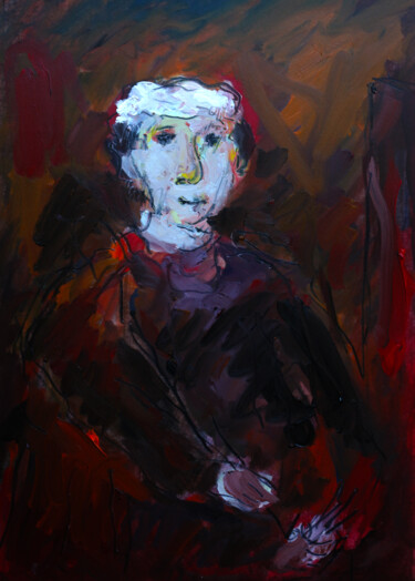 Painting titled "Comme un air de Rem…" by Jean Mirre, Original Artwork, Oil