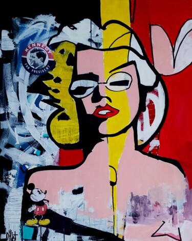 Peinture intitulée "Candy love" par Eric Dhulst, Œuvre d'art originale, Acrylique