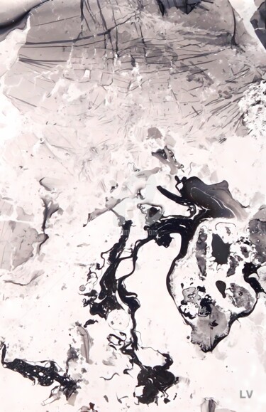 Digital Arts titled "Abstract Porcelain…" by Vincent Litoux, Original Artwork, Photo Montage