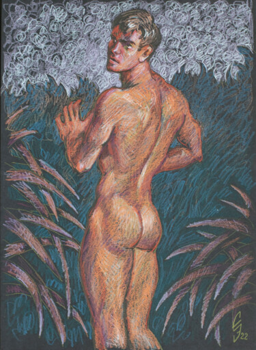 제목이 "Greek youth in the…"인 그림 Sergey Sovkov로, 원작, 장편