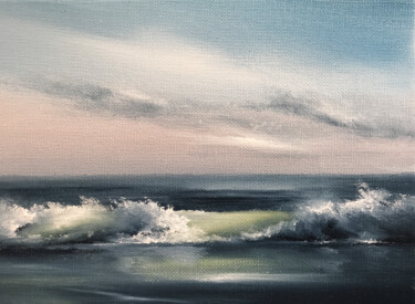 「sea-midi21」というタイトルの絵画 Francesco Antoniettiによって, オリジナルのアートワーク, オイル