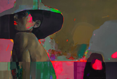 Painting titled "Prominences of the…" by Viktor Sheleg, Original Artwork, Oil