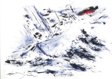Schilderij getiteld "482_SPI" door René Goxes, Origineel Kunstwerk, Olie