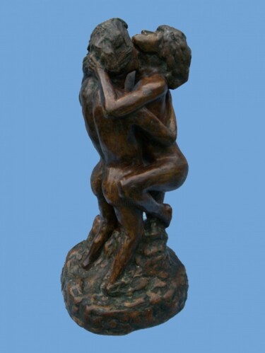CASAL EXITADO Escultura intitulada "CASAL EXITADO" por Romeo Zanchett, Obras de arte originais