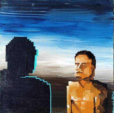 绘画 标题为“Tet a Tet” 由Artem Danevych, 原创艺术品, 丙烯