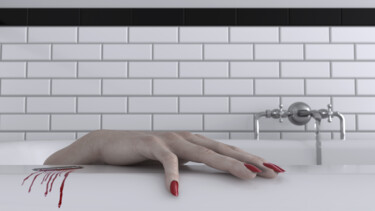 Digital Arts titled "Capitulation" by Gilles Corona, Original Artwork, 3D Modeling