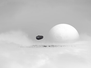 제목이 "Eiland"인 디지털 아트 Frank Melech로, 원작, AI 생성 이미지