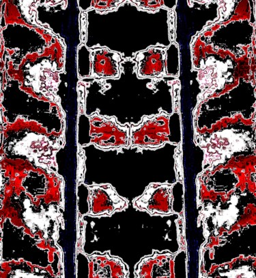 Ceremonial Masks 3g3 摄影 标题为“Ceremonial Masks 3g3” 由Ken Lerner, 原创艺术品, 数码摄影