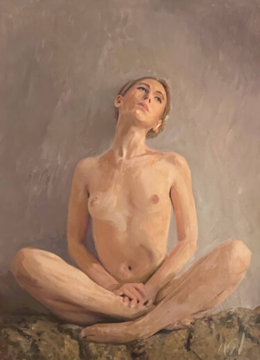 绘画 标题为“Silence And Beauty” 由William Oxer, 原创艺术品, 油