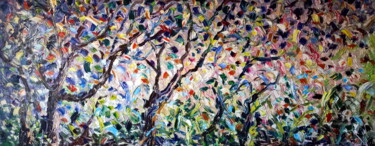 Concerto Viola Painting titled "Concerto Viola" by Puliafico, Original Artwork, Oil