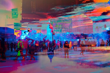 Photography titled "Color clash" by Maximilien Dhumerelle (Max Dhum), Original Artwork, Digital Photography