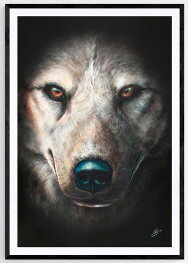 Tirage Loup Instinct 40x60cm