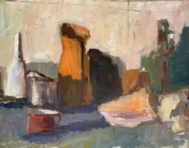 Painting titled "XXXIVI" by Ekaterina Belukhina, Original Artwork, Oil