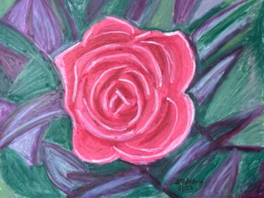 「Beauty」というタイトルの絵画 Peter Malmbergによって, オリジナルのアートワーク, パステル