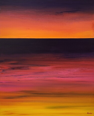 Painting titled "ocean alive3" by So Hyon Kim, Original Artwork, Acrylic