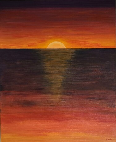 Painting titled "ocean alive2" by So Hyon Kim, Original Artwork, Acrylic