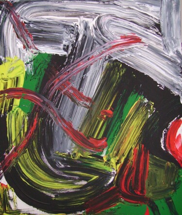 Pittura intitolato "DAZED AND CONFUSED" da Jeremy Zixxon, Opera d'arte originale, Acrilico