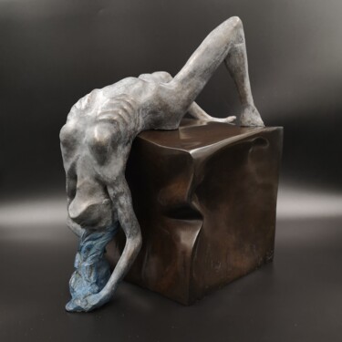 Liriope mère de Narcisse Sculpture intitulée "Liriope mère de Nar…" par Philippe Rude, Œuvre d'art originale, Bronze
