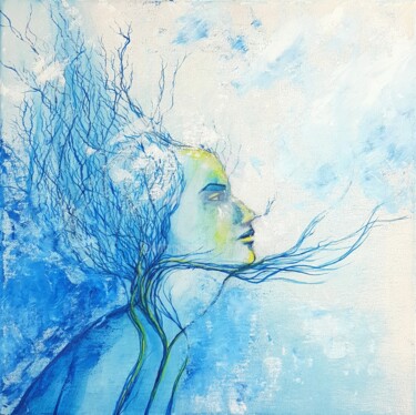 Peinture intitulée "Rêve" par Gaïdg, Œuvre d'art originale, Acrylique Monté sur Châssis en bois