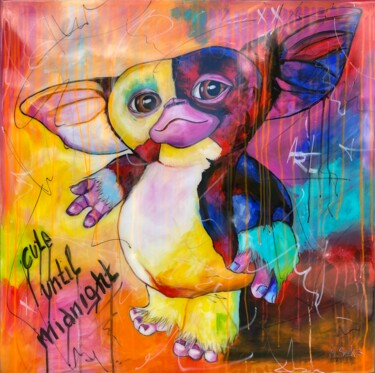 绘画 标题为“Gizmo” 由Sabrina Seck, 原创艺术品, 丙烯