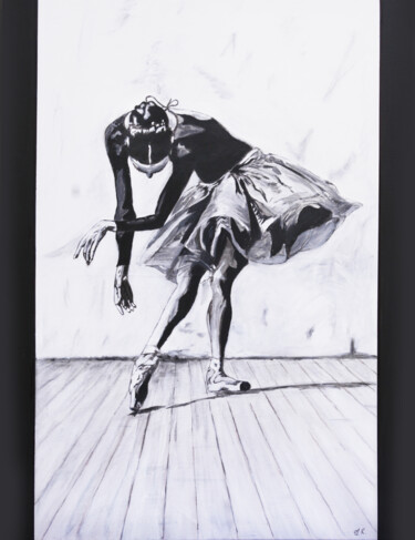 绘画 标题为“Ballerina II” 由Irina Reitz, 原创艺术品, 丙烯 安装在木质担架架上