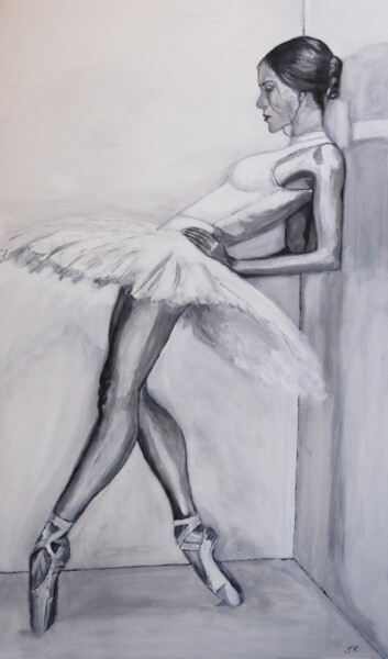 绘画 标题为“Ballerina I” 由Irina Reitz, 原创艺术品, 丙烯 安装在木质担架架上