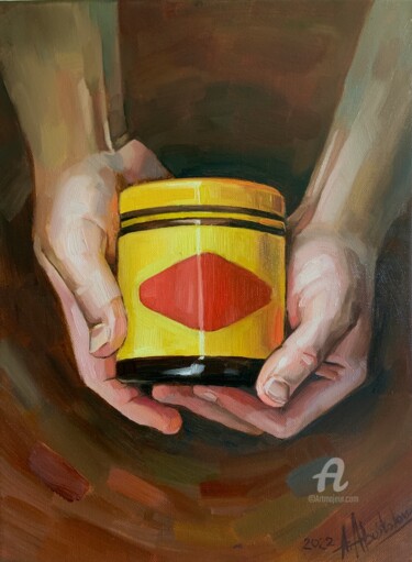 Thanks for breakfast. Vegemite 绘画 标题为“Thanks for breakfas…” 由Arina Apostolova, 原创艺术品, 油