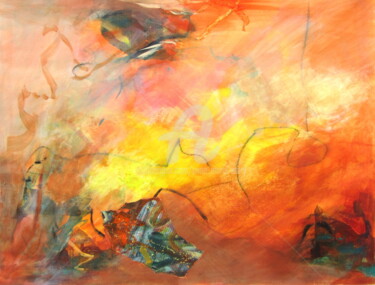 Peinture intitulée "Sans titre 2020" par Anne-Marie Mary, Œuvre d'art originale, Acrylique